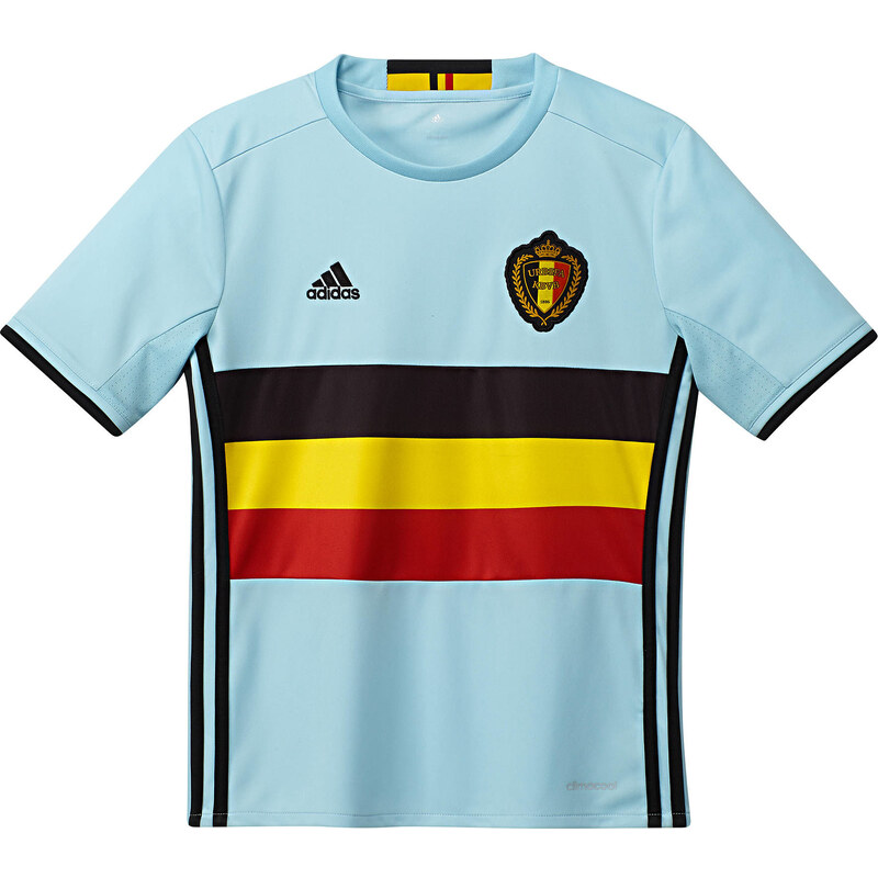 adidas Performance: Kinder Fußballtrikot Away Trikot Belgien EM 2016, verfügbar in Größe 140,128