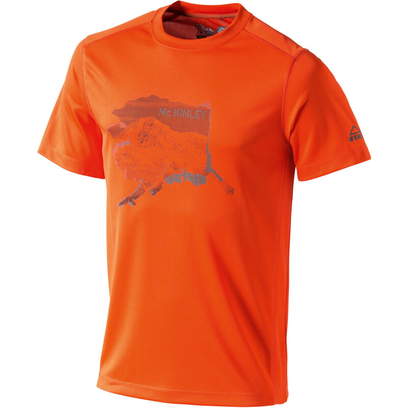 McKINLEY: Herren Funktionsshirt / T-Shirt Lafia, orange, verfügbar in Größe S