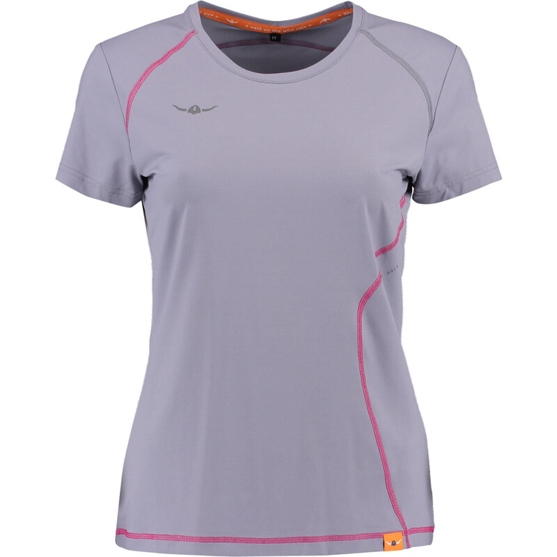 KAIKKIALLA: Damen Funktionsshirt / Outdoor-Shirt Tea 1/2, platin, verfügbar in Größe M