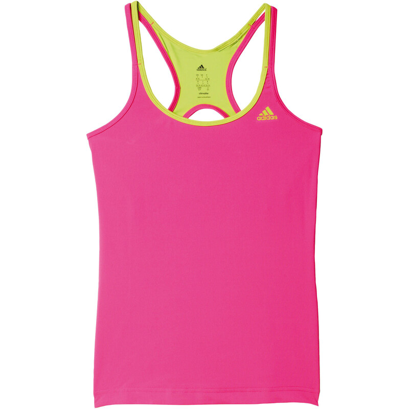 adidas Performance: Damen Tanktop Basic Strappy Tank, pink, verfügbar in Größe XL,L