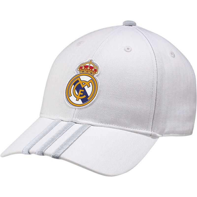 adidas Performance: Herren Schildmütze Real Madrid 3S Cap, weiss, verfügbar in Größe ML