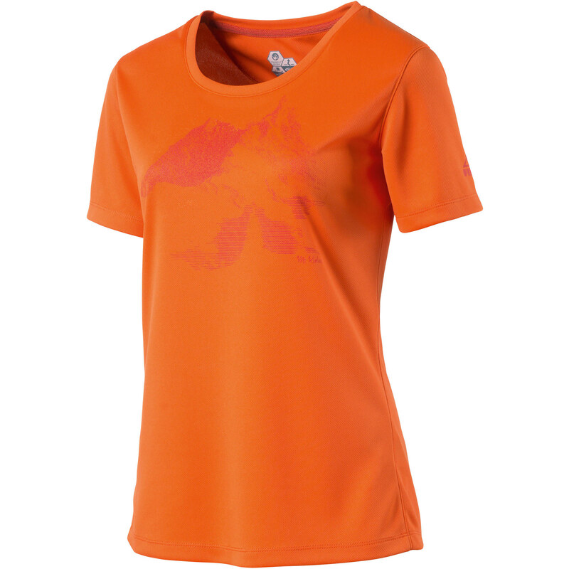 McKINLEY: Damen Funktionsshirt / T-Shirt Lafia, orange, verfügbar in Größe 38