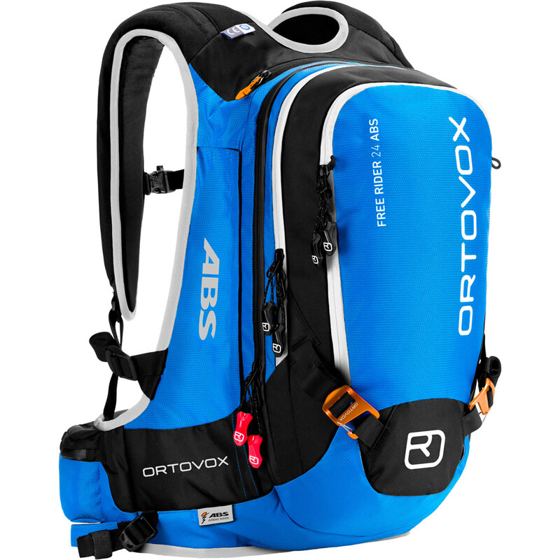 Ortovox: Tourenrucksack Free Rider 24 inkl. Airbag - ohne Auslöseeinheit, blau