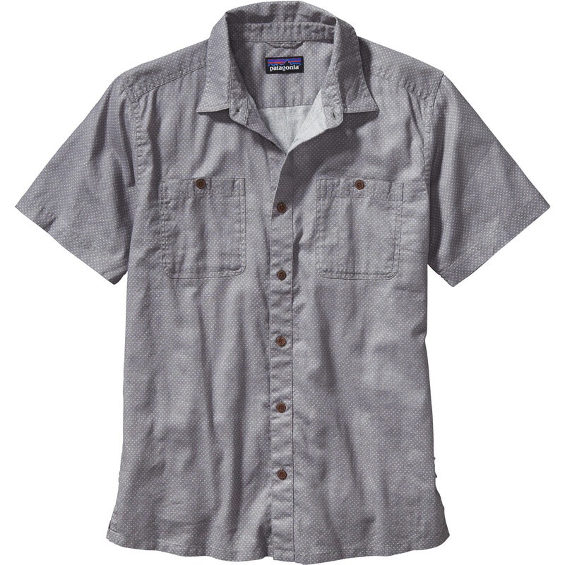 Patagonia: Herren Outdoorhemd Back Step Shirt, grau, verfügbar in Größe M