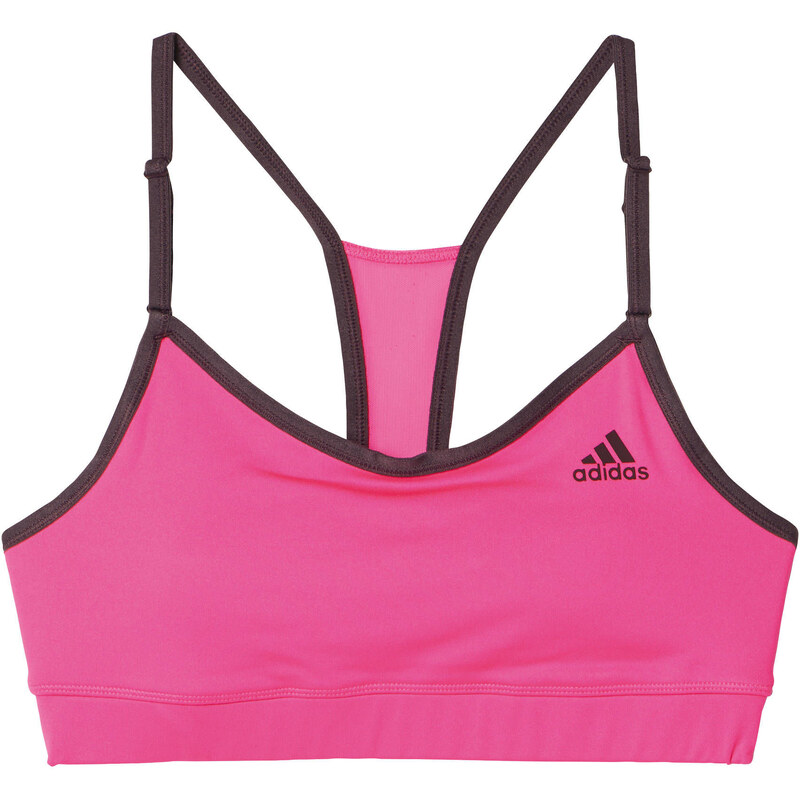 adidas Performance: Damen Sport BH Strappy Bra, pink, verfügbar in Größe XL