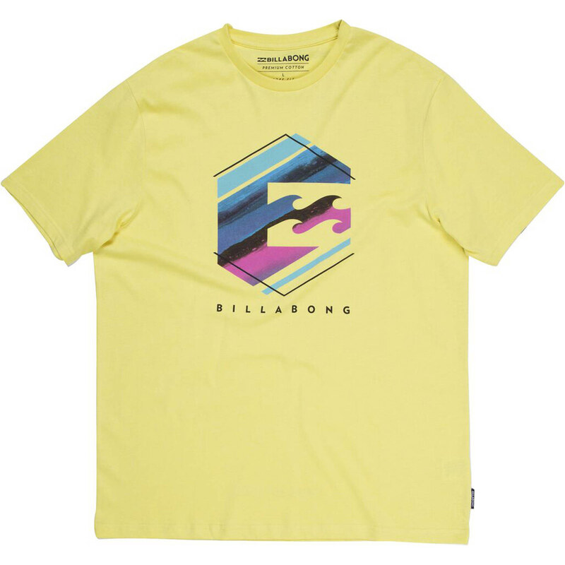 Billabong: Herren T-Shirt Hexa AG S/S, gelb, verfügbar in Größe L