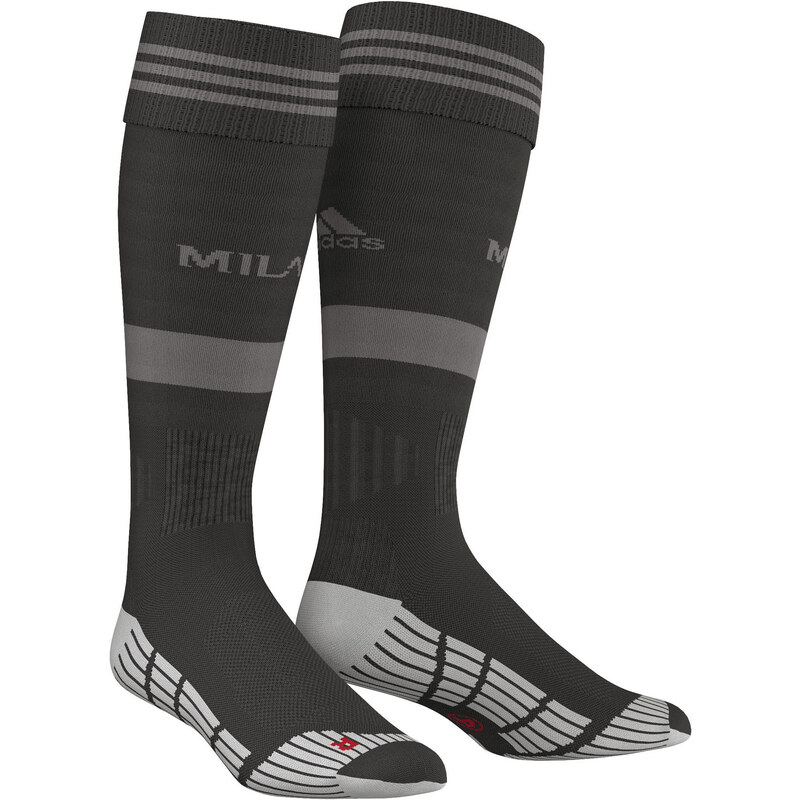 adidas Performance: Fußballsocken AC Milan Home Socks - ein Paar, schwarz, verfügbar in Größe 40-42,34-36,37-39,31-33