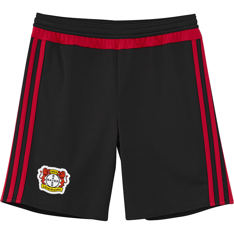 adidas Performance: Herren Bayer 04 Leverkusen Home Short, schwarz/rot, verfügbar in Größe M,S