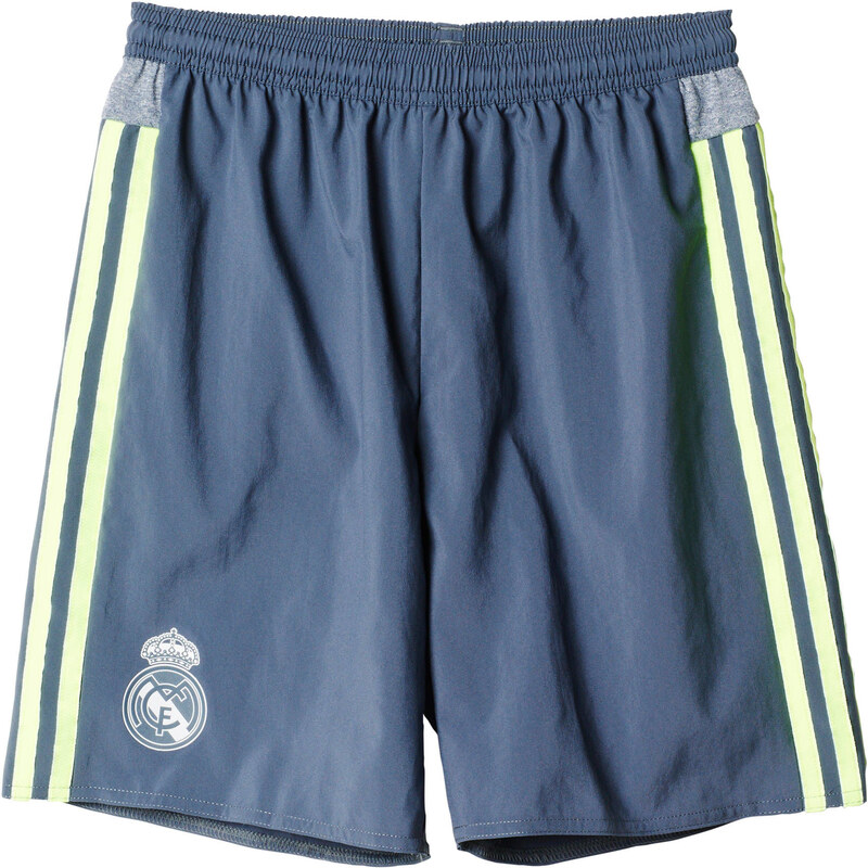 adidas Performance: Kinder Fußball Short Real Madrid Away Replica Short, grau, verfügbar in Größe 176