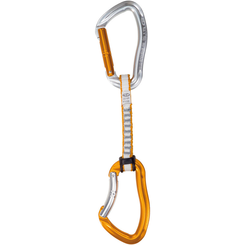 Climbing Technology: Express-Set Nimble Set DY - 12 cm, orange, verfügbar in Größe 12
