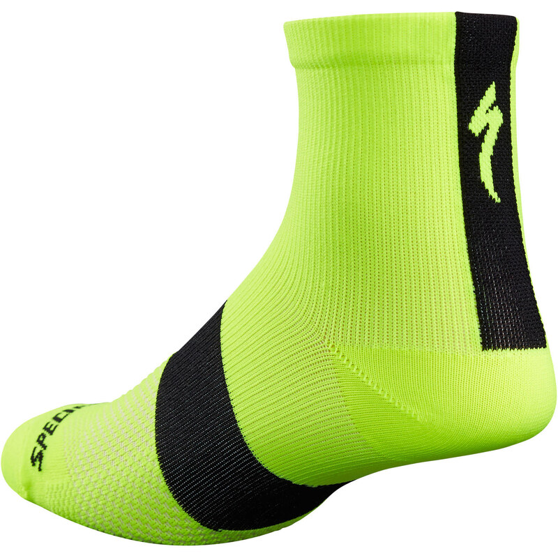 Specialized: Radsocken SL Mid Socks, gelb, verfügbar in Größe L/XL