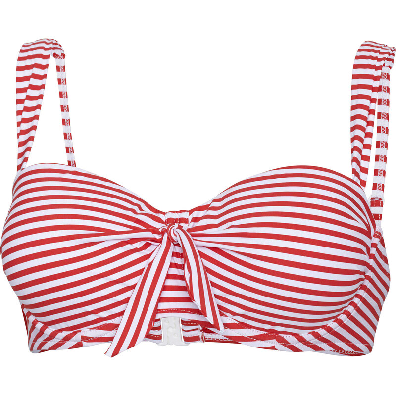 Seafolly: Damen Bikini Oberteil / Bandeau-Oberteil DD Chili Red, rot, verfügbar in Größe 42