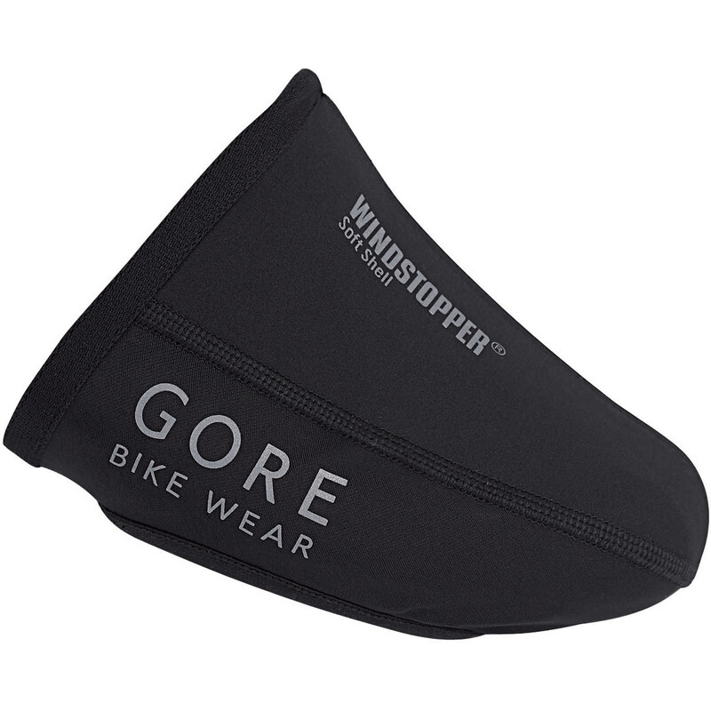 Gore Bike Wear: Fahrrad Zehenschutz Road Windstopper Toe Protector, schwarz, verfügbar in Größe 36-41