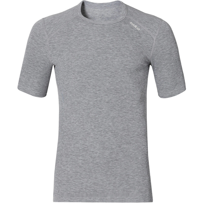 Odlo Herren Funktionsunterhemd / Unterhemd Shirt S/S Crew Neck Warm First Layer