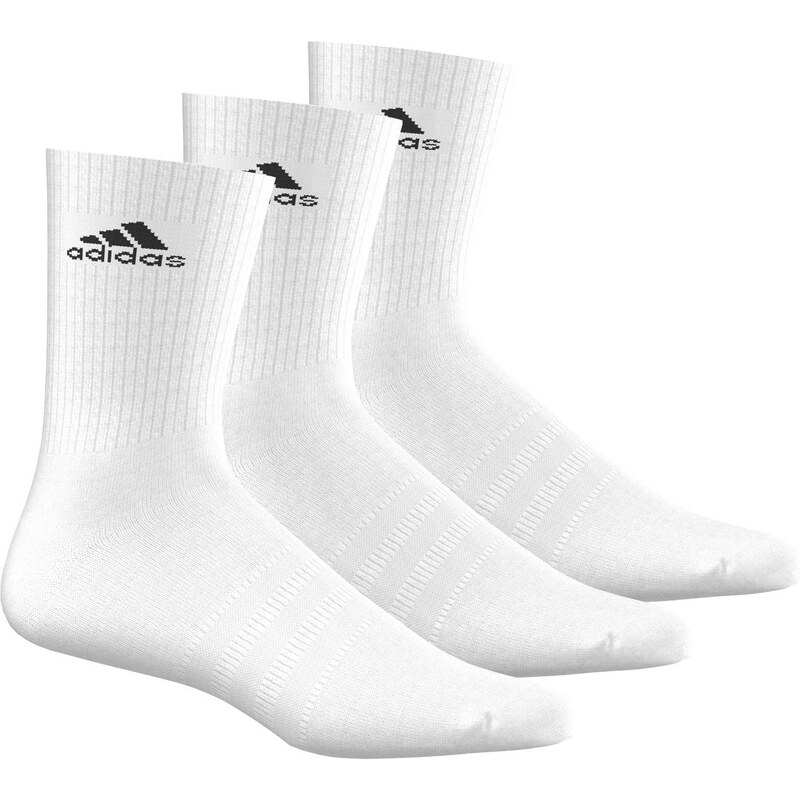 adidas Performance: Socken 3S Performance Crew HC - 3 Paar, weiss, verfügbar in Größe 35-38,39-42