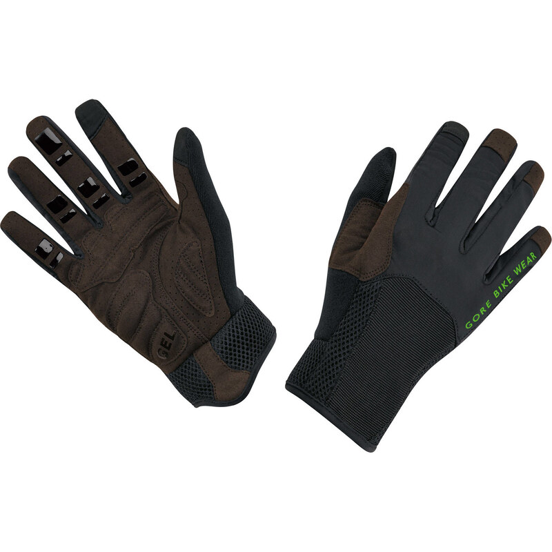 Gore Bike Wear: Fahrrad Handschuhe Power Trail Handschuhe lang, schwarz, verfügbar in Größe 6,10,7