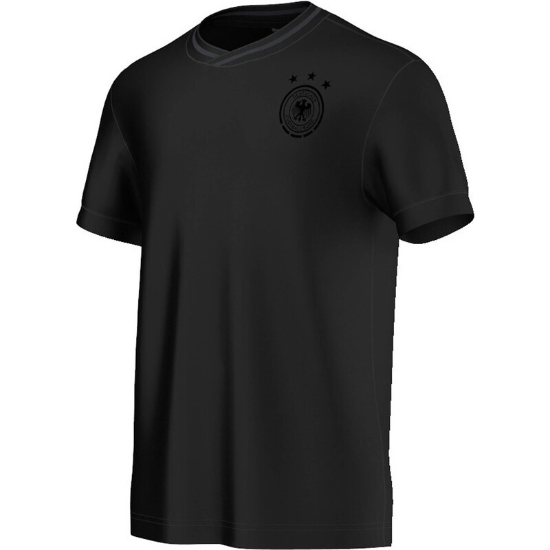 adidas Performance: Herren Fußball Shirt DFB Black Tee, schwarz, verfügbar in Größe XS,S