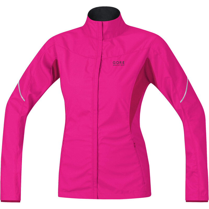 Gore Running Wear: Damen Laufjacke Essential AS Partial Lady Jacket, pink, verfügbar in Größe 36