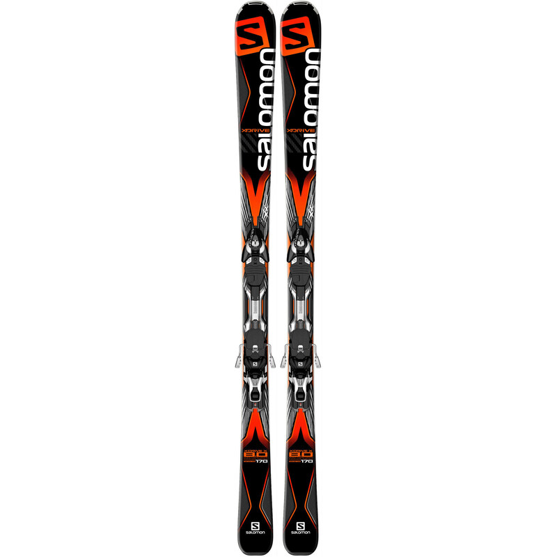 Salomon Herren Allmountain Skier X Drive 8.0 Wood inkl. X-Track 10