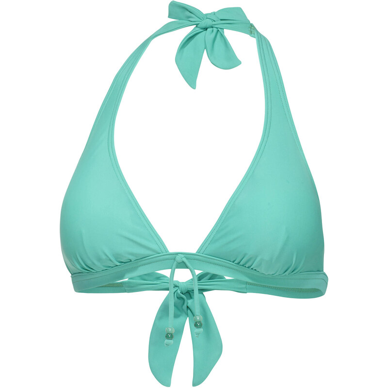 Hot Stuff: Damen Bikini Oberteil Neckholder Padded, grün, verfügbar in Größe 34C,36B,34B