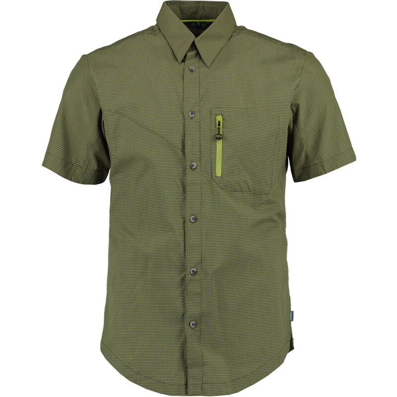 meru: Herren Wanderhemd / Outdoorhemd Vigo Kurzarm, olive, verfügbar in Größe XL,L,M