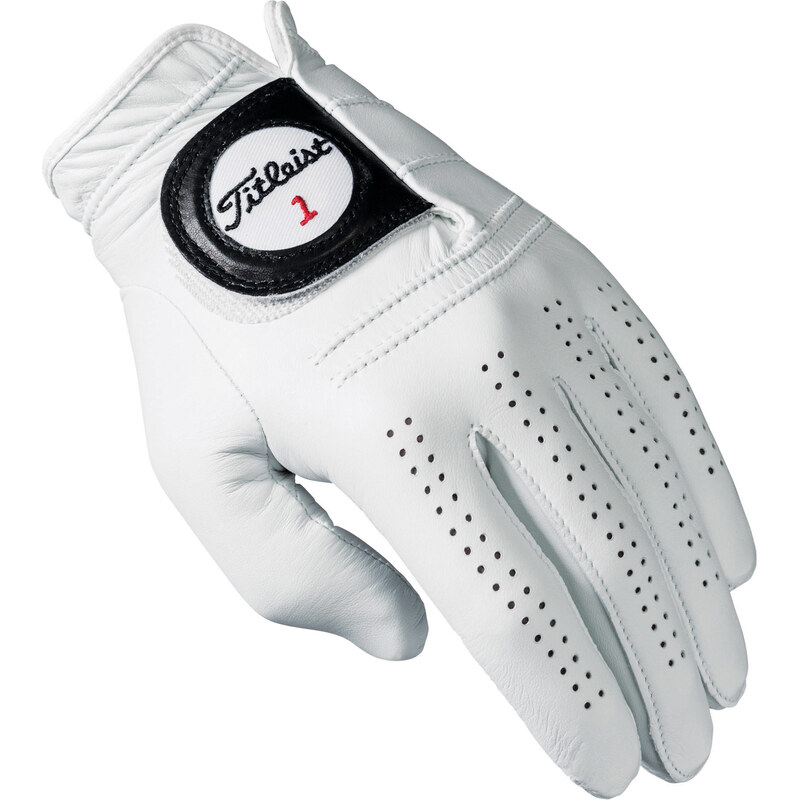 Titleist: Herren Golfhandschuh Players Glove - für Rechtshänder, weiss, verfügbar in Größe L,XL