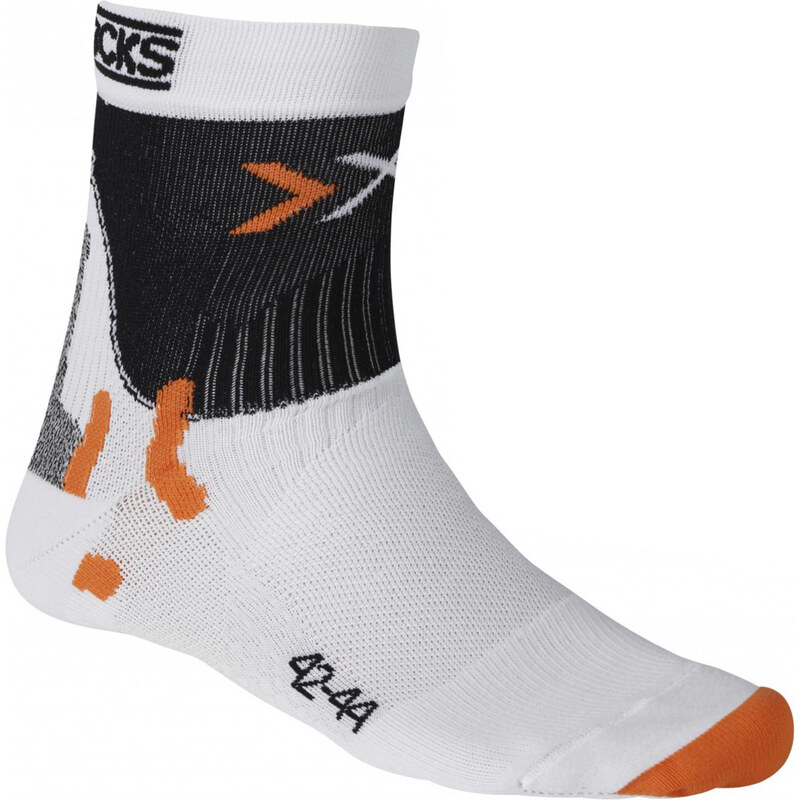 X-Socks: Herren Radsocken Biking Pro, weiss, verfügbar in Größe 39-41,45-47,42-44,35-38