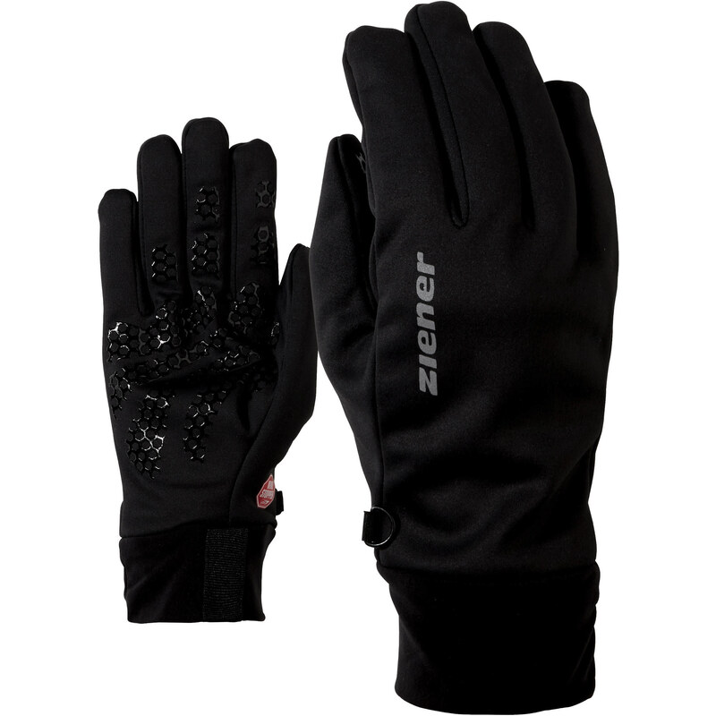 Ziener: Softshell-Handschuhe Irio WS, schwarz, verfügbar in Größe 7,7.5,8,9,9.5,10