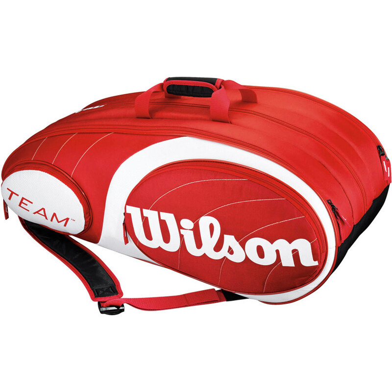 Wilson: Tennistasche Team Red 12 Pack, rot, verfügbar in Größe ONESIZE