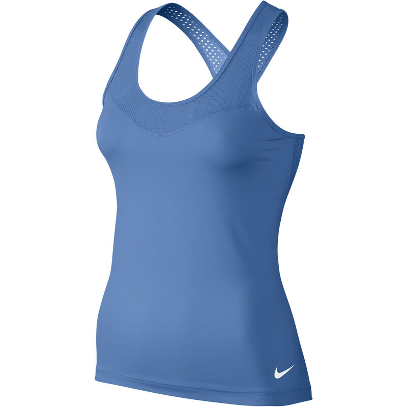 Nike Damen Trainingsshirt / Tank Top Pro Hypercool, hellblau, verfügbar in Größe XL