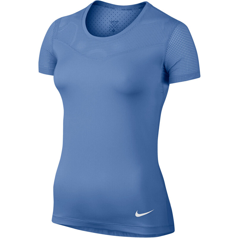 Nike Damen Trainingsshirt / Funktionsshirt Pro Hypercool, hellblau, verfügbar in Größe S,M,L