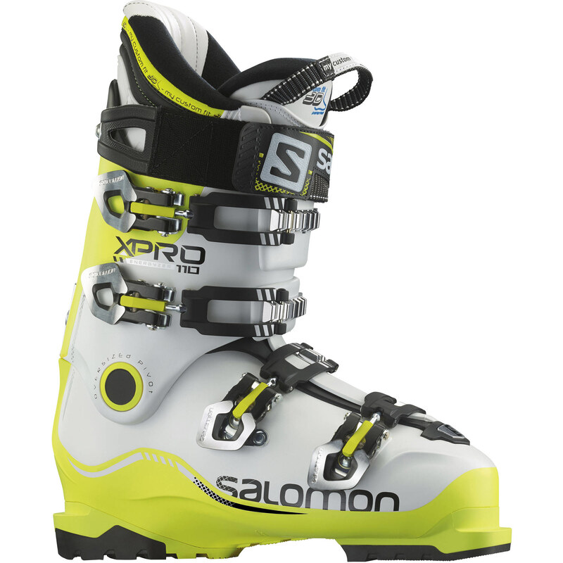 Salomon: Herren Skischuhe X Pro 110, weiss / gelb, verfügbar in Größe 30,28.5