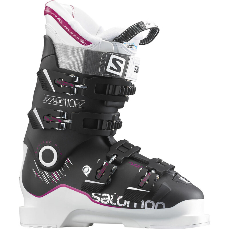 Salomon: Damen Skischuhe X Max 110, schwarz / weiss, verfügbar in Größe 27.5,26.5,25,24,24.5,25.5,26