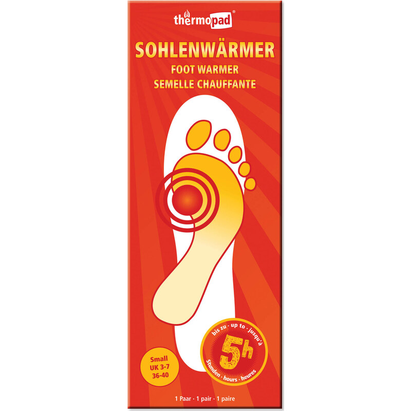 Thermopad: Sohlenwärmer, Schuhheizung, Fußheizung, Fußwärmer - ab Schuhgröße 40, verfügbar in Größe M