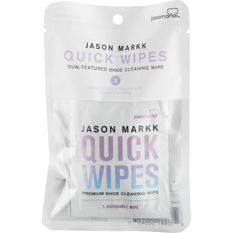 Jason Markk Reinigungstücher Quick Wipes für Schuhe im Dreierpack