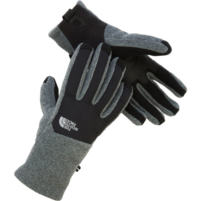 The North Face: Herren Touchscreen-Handschuhe / Outdoor-Handschuhe Denali Etip Glove M, grau, verfügbar in Größe S