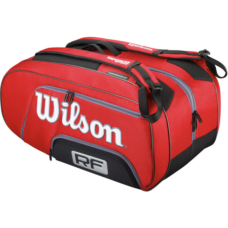 Wilson: Tennistasche Federer Elite Tennis Bag, rot, verfügbar in Größe 12