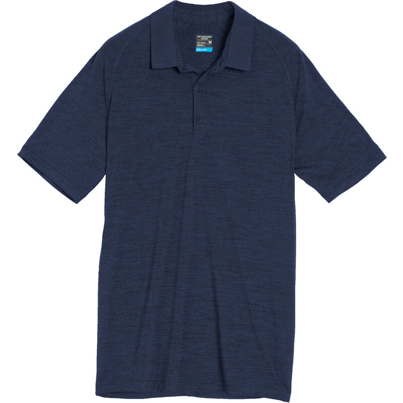 Icebreaker: Herren Outdoor-Shirt / Polo-Shirt Men´s Sphere S/S Polo, marine, verfügbar in Größe M