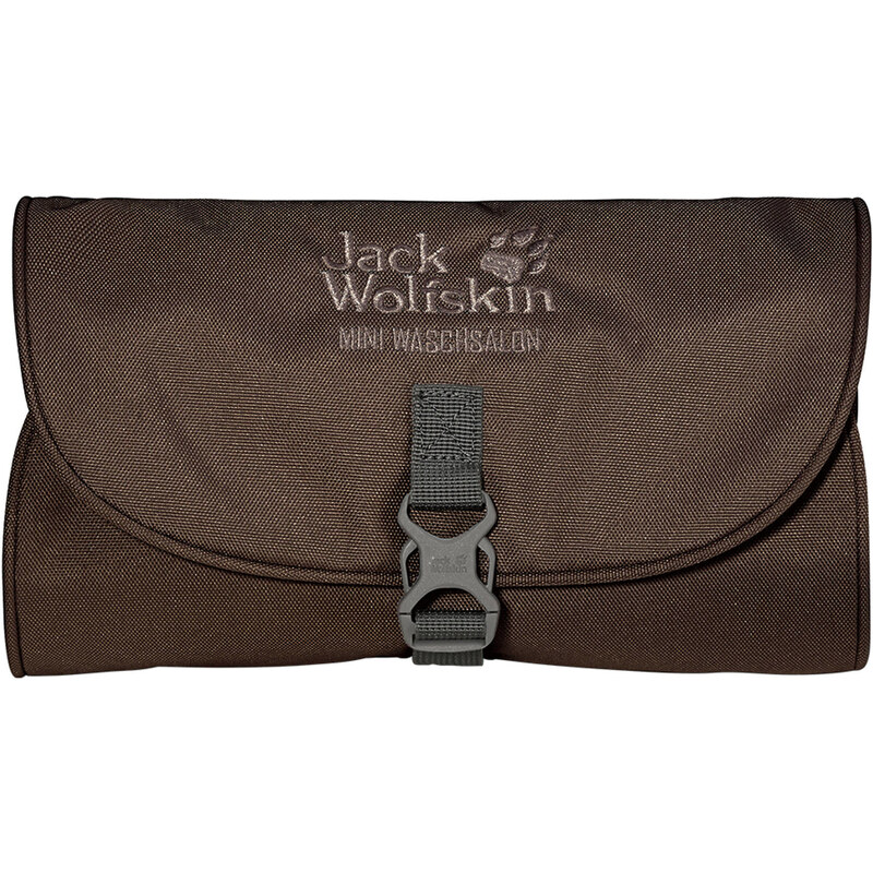Jack Wolfskin: Kulturtasche Mini Waschsalon, dunkelbraun
