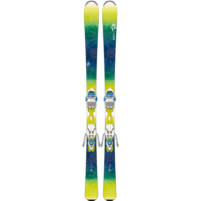 K2 Damen All Mountain Skier Tainted Luv inkl. Bindung ER3 10