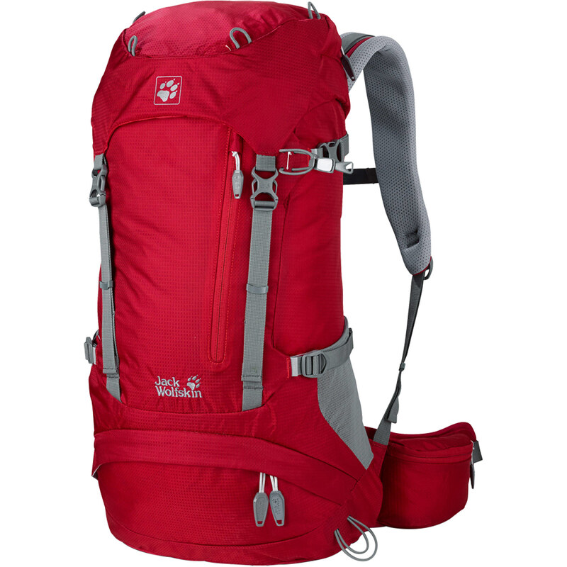 Jack Wolfskin: Tagesrucksack/Wanderrucksack ACS Hike 26 Pack, rot, verfügbar in Größe 26