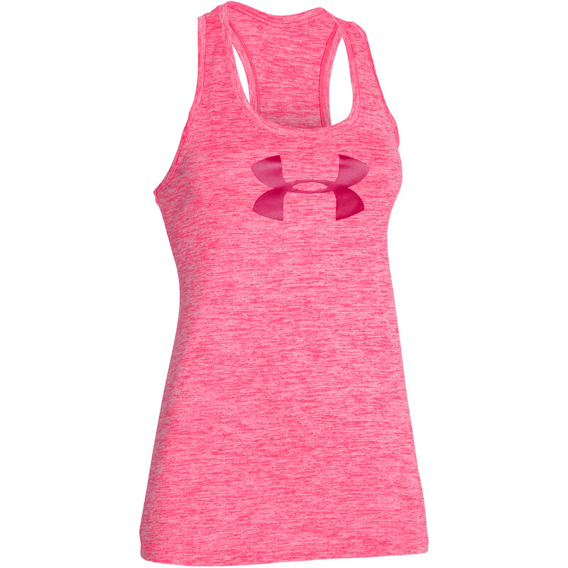 Under Armour: Damen Trainingstop UA Tech, pink, verfügbar in Größe M