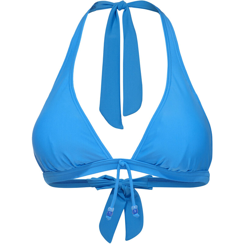 Hot Stuff: Damen Bikini Oberteil Neckholder Padded, blau, verfügbar in Größe 34B,34C,36B
