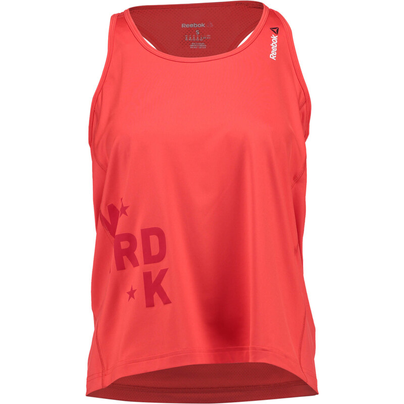 Reebok: Damen Trainingstop, rot, verfügbar in Größe XL,L