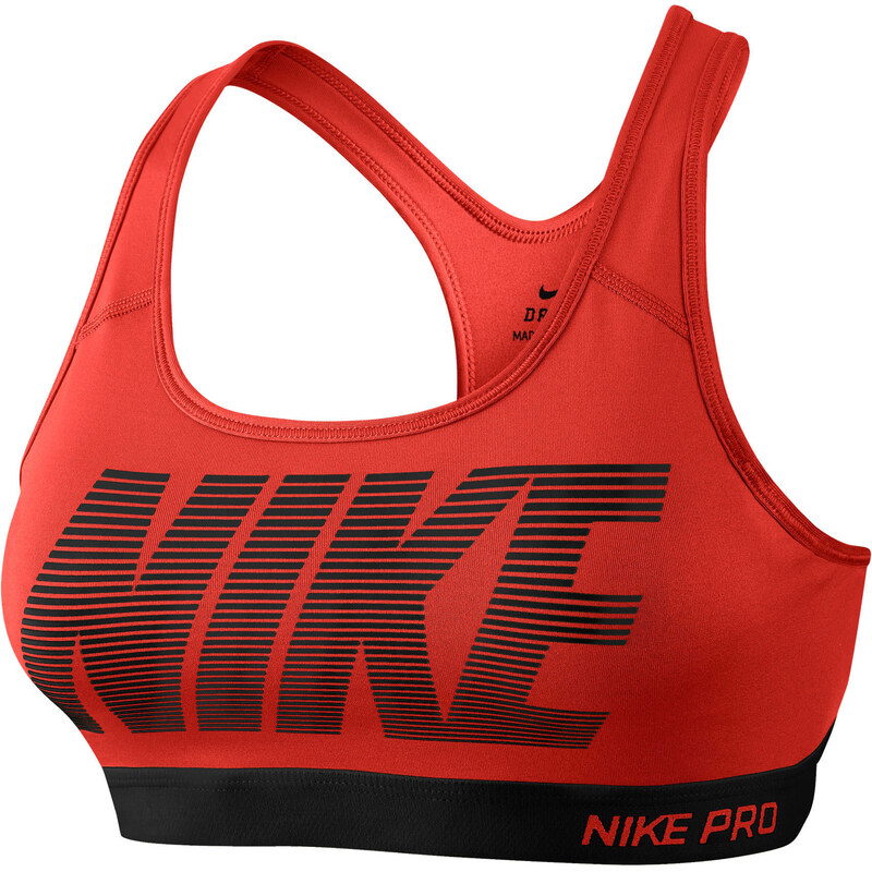 Nike Damen Sport-BH / Bustier Pro Classic Pad GRX Bra, rot, verfügbar in Größe XL,L