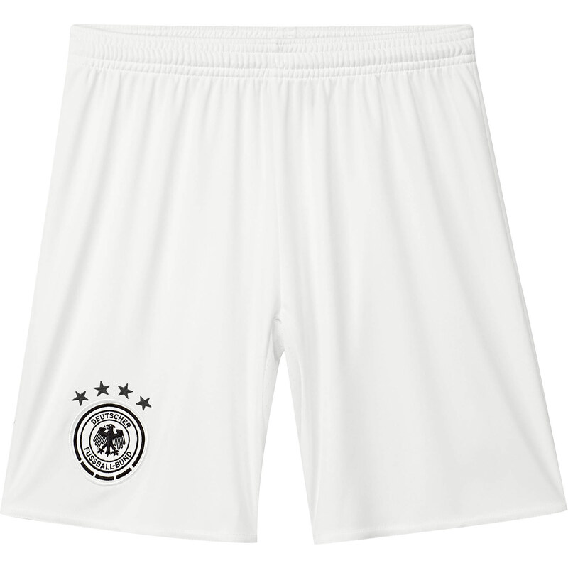 adidas Performance: Kinder Fußballshorts Away Shorts Deutschland EM 2016, offwhite, verfügbar in Größe 164,176,128,152