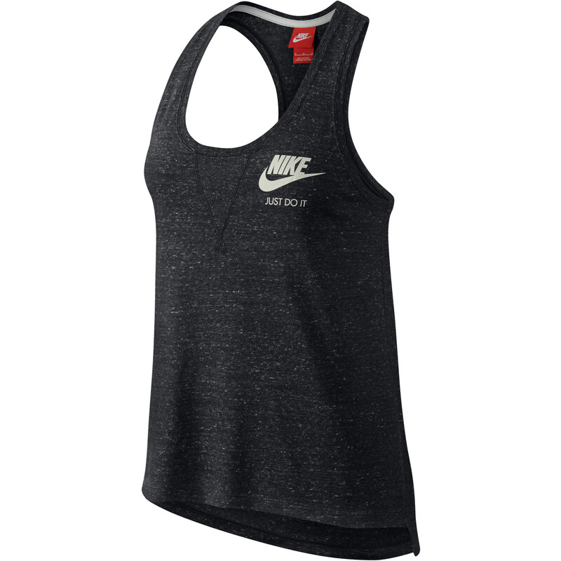 Nike Damen Trainingsshirt / Tank Top Gym Vintage Tank, grau, verfügbar in Größe L