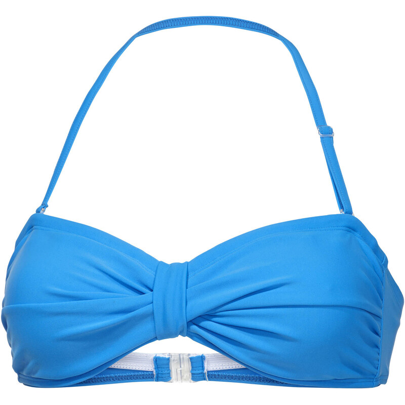 Hot Stuff: Damen Bikini Oberteil Bandeau, blau, verfügbar in Größe 34C,36B,34B