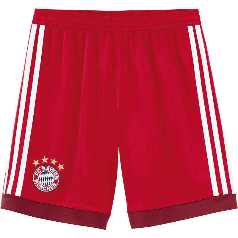 adidas Performance: Kinder Torwart Ausweich Shorts FC Bayern München Saison 2015/ 2016, rot, verfügbar in Größe 164