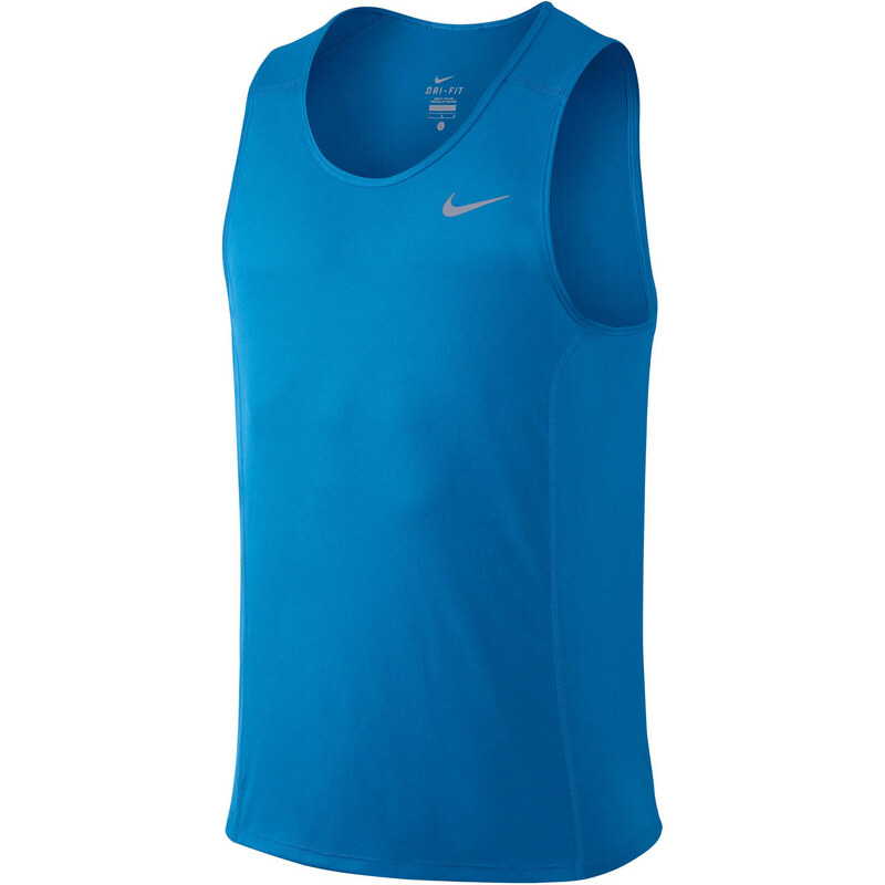 Nike Herren Laufshirt / Tanktop Dri-FIT Miler, hellblau, verfügbar in Größe L